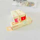  Son dưỡng môi có màu Chống nắng bảo vệ môi THE FACE SHOP Vitamin Sun Lip Balm 3.9g 