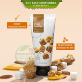  Tẩy tế bào chết đường đen dành cho da dầu da hổn hợp THEFACESHOP HONEY BLACK SUGAR SCRUB 120ML 