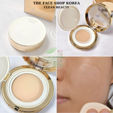  Phấn nước trang điểm dưỡng da The Face Shop fmgt Gold Collagen Ampoule Mesh Cushion SPF50+ PA+++ 13g 