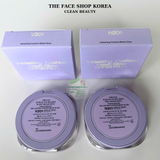  Phấn nước căng bóng da Cải thiện nhăn Hàn Quốc Thuần chay THE FACE SHOP Ink Lasting Cushion Mesh Glow Cushion SPF35 PA++ 12g 