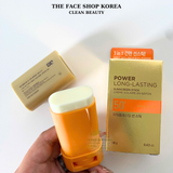  Sáp chống nắng TheFaceShop Power Long Lasting Sunscreen Stick SPF50+ Pa++++ 18g 