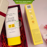  Kem chống nắng dành cho da khô TheFaceShop Natural Sun Eco Super Perfect sun cream EX SPF 50+ PA ++++ 45ml 