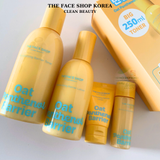  Set Sữa dưỡng + Toner cấp ẩm sâu làm dịu kích ứng THE FACE SHOP Oat Panthenol Barrier Moisturizing Barrier 