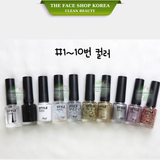  Sơn móng màu sắc đẹp Hàn Quốc THE FACE SHOP fmgt style nail 7ml 