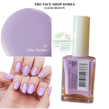  Sơn móng Cao cấp Dễ sơn Nhanh khô Màu sắc bền đẹp THE FACE SHOP fmgt easy gel NAIL POLISH 10ml 