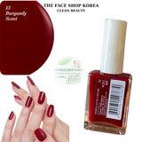  Sơn móng Cao cấp Dễ sơn Nhanh khô Màu sắc bền đẹp THE FACE SHOP fmgt easy gel NAIL POLISH 10ml 