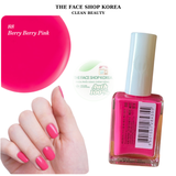  Sơn móng Cao cấp Dễ sơn Nhanh khô Màu sắc bền đẹp THE FACE SHOP fmgt easy gel NAIL POLISH 10ml 