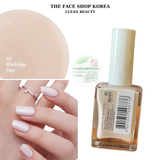  Sơn móng Cao cấp Dễ sơn Nhanh khô Màu sắc bền đẹp THE FACE SHOP fmgt easy gel NAIL POLISH 10ml 