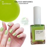  Sơn móng Cao cấp Dễ sơn Nhanh khô Màu sắc bền đẹp THE FACE SHOP fmgt easy gel NAIL POLISH 10ml 