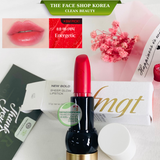  Son thỏi màu sắc đa dạng Căng bóng đẹp tự nhiên Hàn Quốc The Face Shop fmgt NEW BOLD SHEER GLOW LIPSTICK 3.5g 