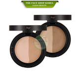  Phấn tạo khối Makeup tạo đường nét thon gọn The face shop fmgt DUAL CONTOUR 7g 