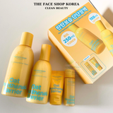  Set Sữa dưỡng + Toner cấp ẩm sâu làm dịu kích ứng THE FACE SHOP Oat Panthenol Barrier Moisturizing Barrier 