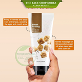  Tẩy tế bào chết đường đen dành cho da dầu da hổn hợp THEFACESHOP HONEY BLACK SUGAR SCRUB 120ML 