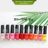  Sơn móng màu sắc đẹp Hàn Quốc THE FACE SHOP fmgt style nail 7ml 