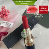  Son thỏi lì mịn Hàn Quốc The Face Shop fmgt NEW BOLD VELVET LIPSTICK 3.5g 