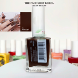  Sơn móng Cao cấp Dễ sơn Nhanh khô Màu sắc bền đẹp THE FACE SHOP fmgt easy gel NAIL POLISH 10ml 