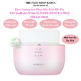  Kem dưỡng ẩm phục hồi sinh khí da chống lão hóa săn chắc da The Face Shop Yehwadam Plum Flower Revitalizing Cream 50ml 