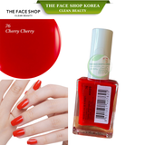  Sơn móng Cao cấp Dễ sơn Nhanh khô Màu sắc bền đẹp THE FACE SHOP fmgt easy gel NAIL POLISH 10ml 