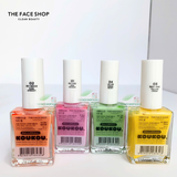 [Phiên bản Dragon] Sơn móng Cao cấp Dễ sơn Nhanh khô Màu sắc bền đẹp Hàn Quốc THE FACE SHOP fmgt easy gel NAIL POLISH 10ml 