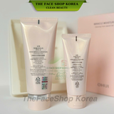  [Hàng Công Ty] Bộ sữa rửa mặt dưỡng ẩm OHUI Miracle Moisture Cleansing Foam 200ml + 100ml 