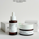  Tinh Chất Thuần chay Săn chắc da Chống lão hóa The Face Shop Alltimate Vegan Mucin Peptide 8 Serum 30ml 