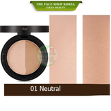  Phấn tạo khối Makeup tạo đường nét thon gọn The face shop fmgt DUAL CONTOUR 7g 