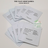  Combo 10 Sample Kem dưỡng Ẩm mịn, Săn chắc da Chống lão hoá The Face Shop Alltimate Vegan Mucin Peptide 8 Cream 1ml 