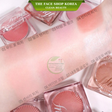  Phấn má hồng bắt sáng The Face Shop fmgt Veil Glow Blusher 5g rạng rỡ bền tông nhẹ mịn 