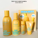  Set Sữa dưỡng + Toner cấp ẩm sâu làm dịu kích ứng THE FACE SHOP Oat Panthenol Barrier Moisturizing Barrier 