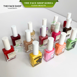  [Phiên bản Dragon] Sơn móng Cao cấp Dễ sơn Nhanh khô Màu sắc bền đẹp Hàn Quốc THE FACE SHOP fmgt easy gel NAIL POLISH 10ml 