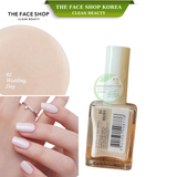  Sơn móng Cao cấp Dễ sơn Nhanh khô Màu sắc bền đẹp THE FACE SHOP fmgt easy gel NAIL POLISH 10ml 