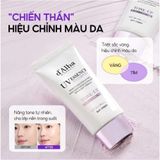  [SET 3 Tuýt] Kem chống nắng nâng tone  hiệu chỉnh màu da d'Alba Waterfull Tone Up PURPLE Correcting Sun Cream SPF50+ PA++++ 50ml 