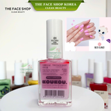  [Phiên bản Dragon] Sơn móng Cao cấp Dễ sơn Nhanh khô Màu sắc bền đẹp Hàn Quốc THE FACE SHOP fmgt easy gel NAIL POLISH 10ml 