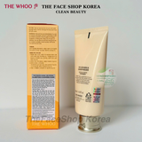  Sữa rửa mặt bọt mịn sạch sâu và dưỡng ẩm THE WHOO Gongjinhyang Clarifying Cleansing Foam 180ml 