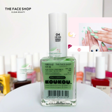  [Phiên bản Dragon] Sơn móng Cao cấp Dễ sơn Nhanh khô Màu sắc bền đẹp Hàn Quốc THE FACE SHOP fmgt easy gel NAIL POLISH 10ml 