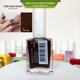  Sơn móng Cao cấp Dễ sơn Nhanh khô Màu sắc bền đẹp THE FACE SHOP fmgt easy gel NAIL POLISH 10ml 