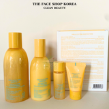  Set Sữa dưỡng + Toner cấp ẩm sâu làm dịu kích ứng THE FACE SHOP Oat Panthenol Barrier Moisturizing Barrier 