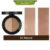  Phấn tạo khối Makeup tạo đường nét thon gọn The face shop fmgt DUAL CONTOUR 7g 