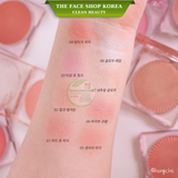  Phấn má hồng bắt sáng The Face Shop fmgt Veil Glow Blusher 5g rạng rỡ bền tông nhẹ mịn 