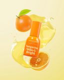  Tinh chất dưỡng sáng Trắng da chiết xuất quýt & Vitamin C THE FACE SHOP Brightening Serum Tangerine VitaC Bright 35ml 