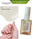  Sơn móng Cao cấp Dễ sơn Nhanh khô Màu sắc bền đẹp THE FACE SHOP fmgt easy gel NAIL POLISH 10ml 