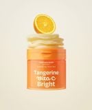  Toner Pad dưỡng ẩm Làm Sáng da Mờ thâm THE FACE SHOP Brightening Toner Pad Tangerine Vita C Bright 180ml 