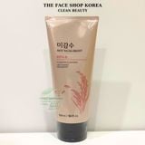  Sữa Rửa Mặt Làm Sáng Da THEFACESHOP RICE WATER BRIGHT FOAM 150/300ml 