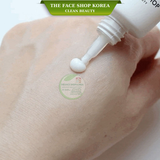  Kem chống nắng thuần chay chống lão hóa The Face Shop Clean Beauty The Therapy Vegan Moisturizing Sun Serum SPF50+PA++++ 50ml 