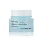  Kem Dưỡng Bổ Sung Độ Ẩm Cấp Nước Làm Dịu Da Thuần Chay THEFACESHOP The Therapy Vegan Moisture Blending Cream 60ml 