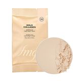  Lõi phấn phủ trang điểm nâng tone kiềm dầu Thefaceshop Gold Collagen Ampoule Two Way Pact refill 