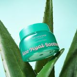 Kem dưỡng Nha đam Cấp ẩm Dịu da sáng mịn Căng mướt THE FACE SHOP Aloe Hyaluronic Acid Soothing Cream 60ml Hàn Quốc 