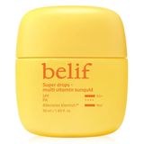  Kem Chống nắng dạng lỏng chiết xuất VITAMIN sáng da Belif Super Drops - Multi Vitamin Sunquid (SPF 50+, PA++++) 50ml 