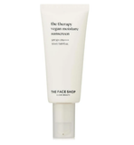  Kem chống nắng thuần chay chống lão hóa The Face Shop Clean Beauty The Therapy Vegan Moisturizing Sun Serum SPF50+PA++++ 50ml 