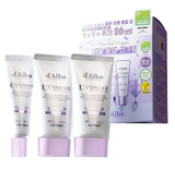  [SET 3 Tuýt] Kem chống nắng nâng tone  hiệu chỉnh màu da d'Alba Waterfull Tone Up PURPLE Correcting Sun Cream SPF50+ PA++++ 50ml 